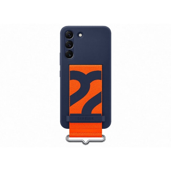 Θήκη Samsung Galaxy S22 - Samsung Silicone Cover with Strap - Navy image 0