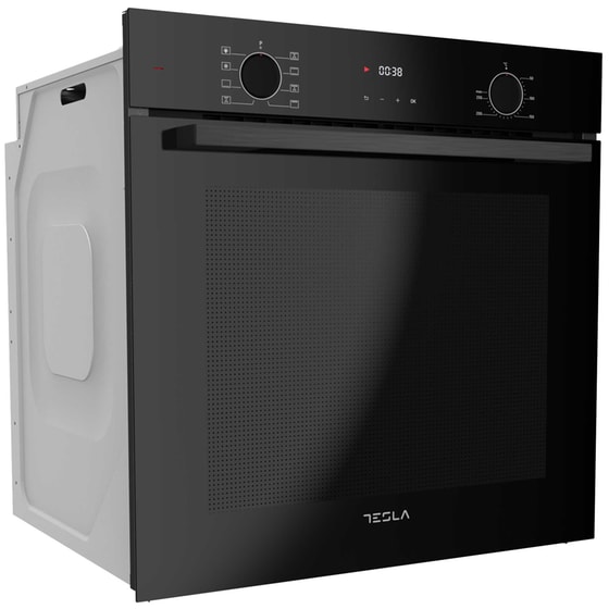 TESLA BO800FB 70 Lt Μαύρο Εντοιχιζόμενος Φούρνος Άνω Πάγκου image 2