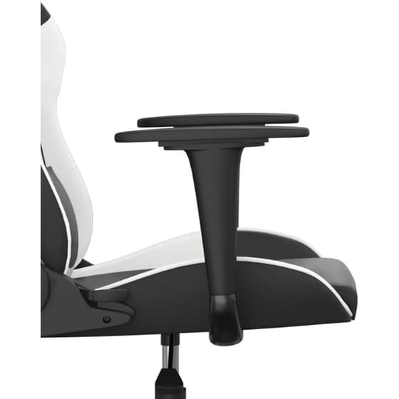 Καρέκλα Gaming VIDAXL 345404 με Ρυθμιζόμενα Μπράτσα από Τεχνητό Δέρμα - Μαύρο image 7