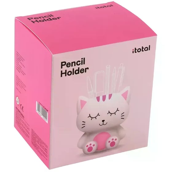 Μολυβοθήκη i-Total Pink cat 11.5cm image 5