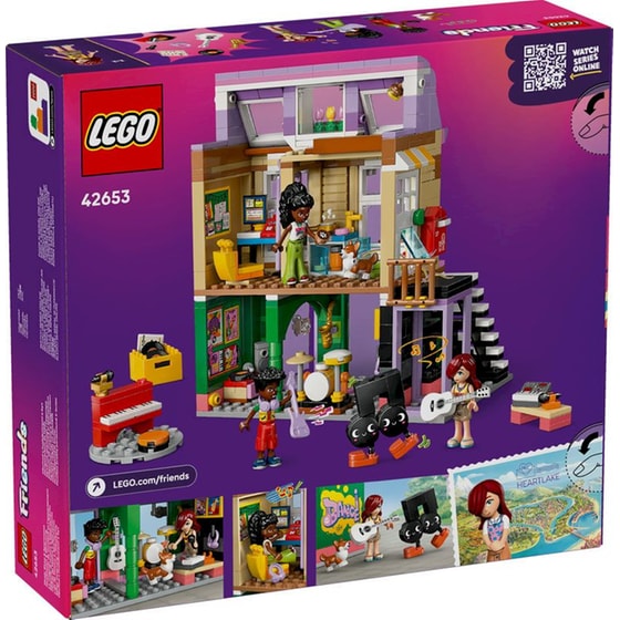 LEGO® Friends Music Store & Apartment (42653) image 2