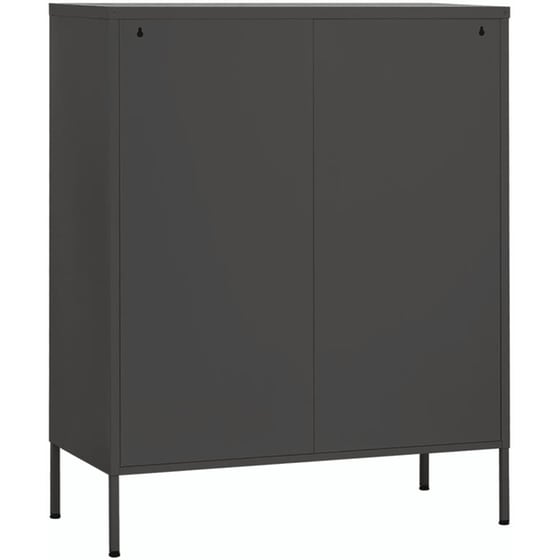 Ντουλάπι Γραφείου VidaXL από Ατσάλι 80x35x101.5 cm - Ανθρακί image 5
