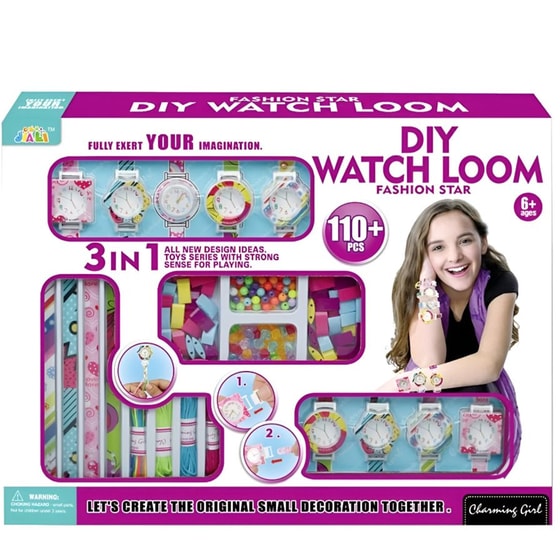 Δημιουργικό Σετ 3 Σε 1 Diy Watch Loom Φτιάχνω Ρολόγια image 0