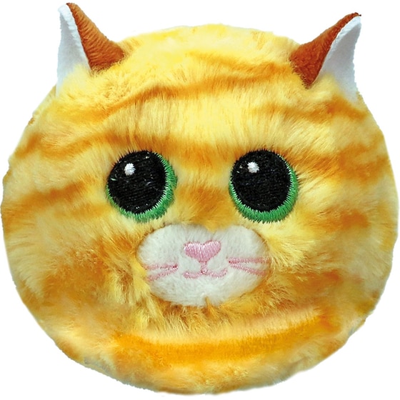 Λούτρινο TY Beanie Bouncers Purry Χνουδωτό Μπαλάκι που Αναπηδάει Γατούλα Κίτρινη (7cm) image 0