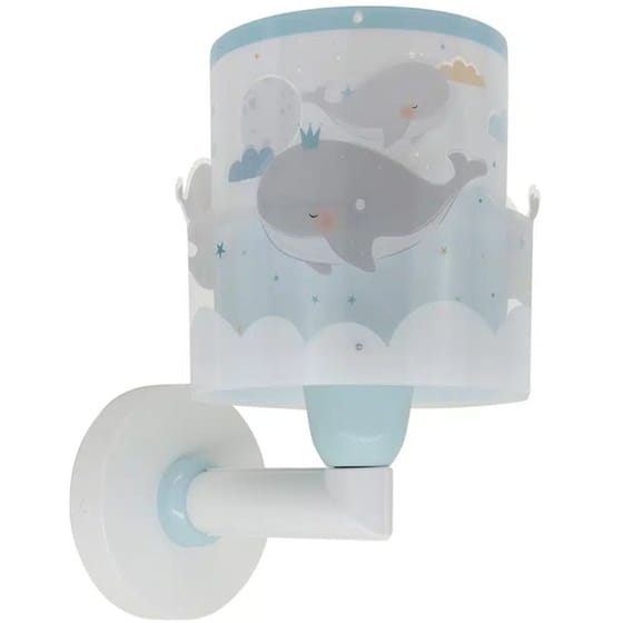 Παιδικό Φωτιστικό Τοίχου Ango Whale Dreams 61179T - Γαλάζιο image 0