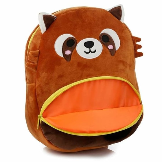 Τσάντα Πλάτης Νηπιαγωγείου Puckator Adoramals Red Panda Plush image 4