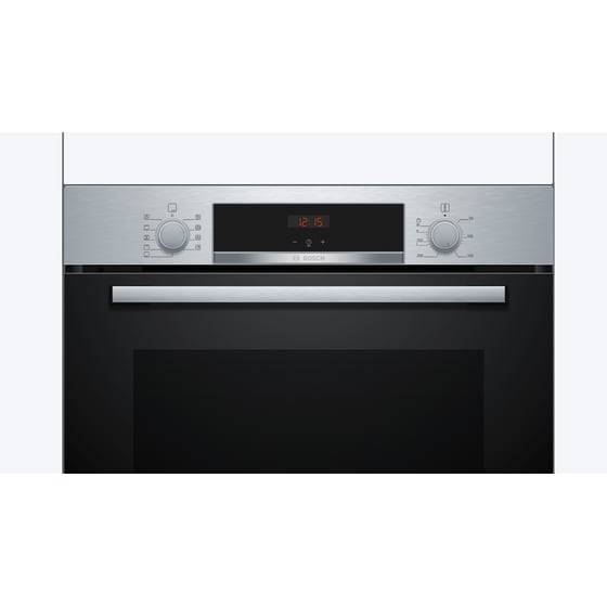 BOSCH HBA514BS3 71 Lt Inox Εντοιχιζόμενος Φούρνος Άνω Πάγκου image 1