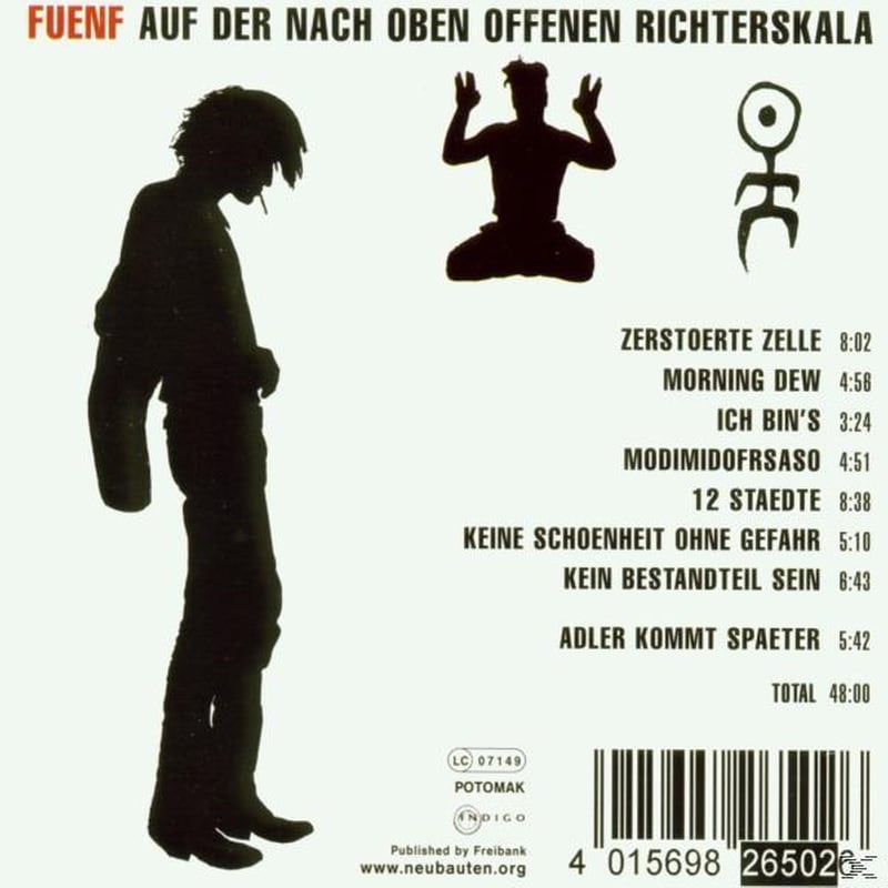 Fünf Auf Der Nach Oben Offenen Richterskala