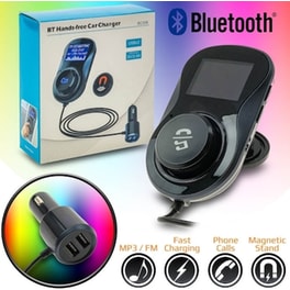 Ασύρματο Bluetooth Handsfree Mp3 Player Aυτοκινήτου 5v 3.0a Usb Lcd Bc30bq (κωδ.: 10809)