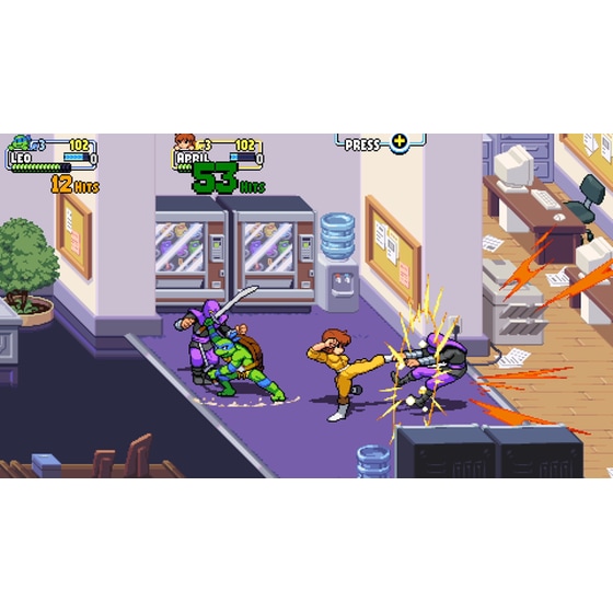 Teenage Mutant Ninja Turtles: Shredder's Revenge + Funko Pop Shredder (Special Edition) - PS4 image 2