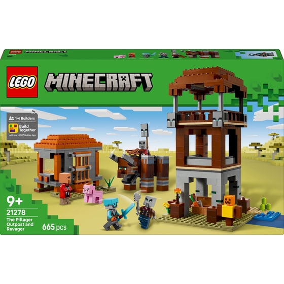 LEGO® Minecraft® The Pillager Outpost and Ravager (21278) image 4