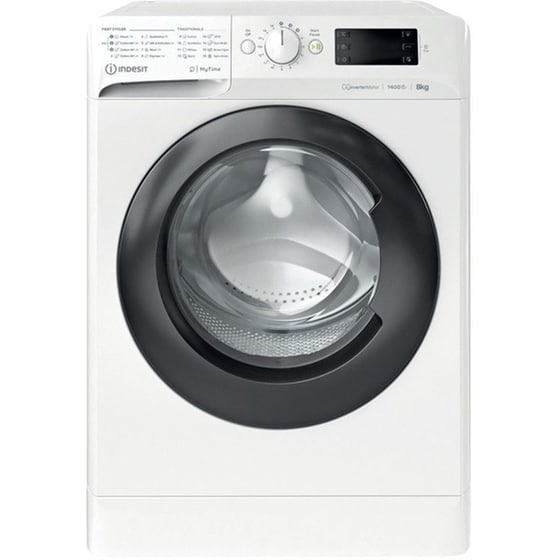 INDESIT MTWE 91495 WK EE 8 kg 1.400 Στροφές Λευκό Πλυντήριο Ρούχων image 0