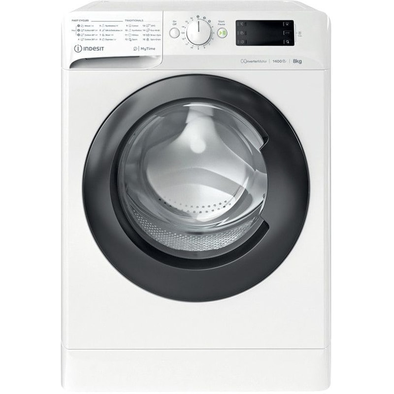 INDESIT INDESIT MTWE 91495 WK EE 8 kg 1.400 Στροφές Λευκό Πλυντήριο Ρούχων