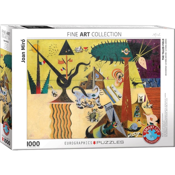 Παζλ Eurographics Joan Miro:The Tilled Field (1000 Κομμάτια) image 0