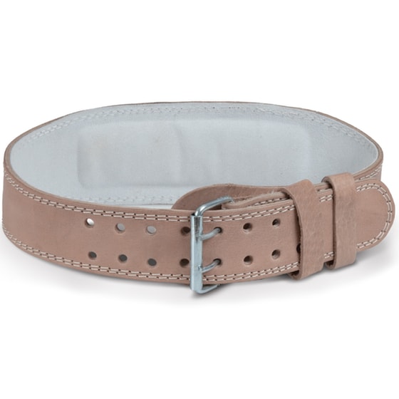 Ζώνη Άρσης Βαρών Amila 44302 A Quality Large Δερμάτινη με Μαξιλαράκι - Μπεζ image 1