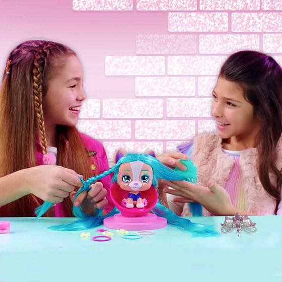 Κούκλα με Απίστευτα Μακριά Μαλλία VIP Pets Glitter Twist (12 Σχέδια) image 5