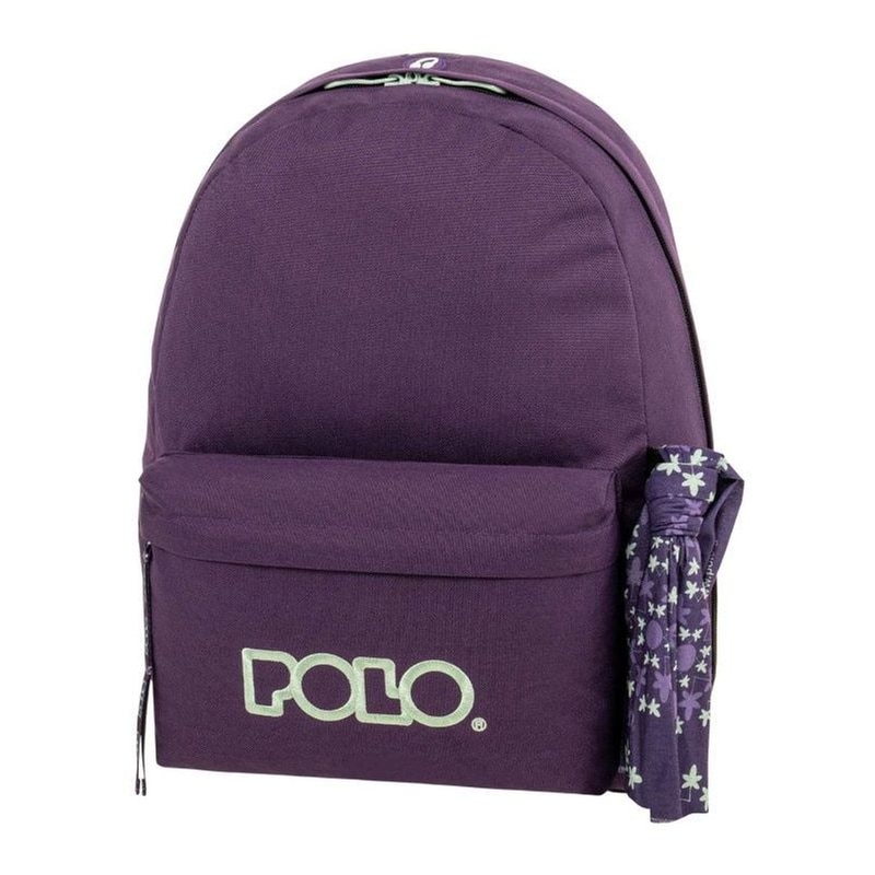 Τσάντα Polo Πλάτης Original Scarf Μωβ-Τιρκουάζ