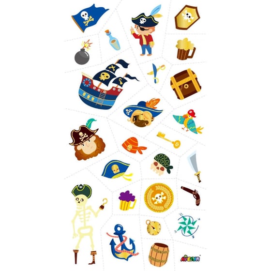Avenir Tatoo Sticker - Pirate image 1