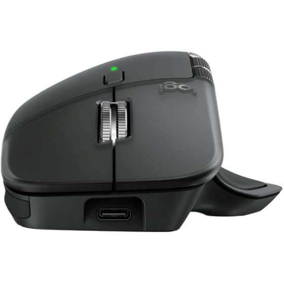 Logitech MX Master 4 Ασύρματο Ποντίκι Μαύρο image 2