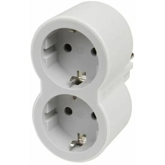 Πολύπριζο Legrand Surgearrest 2 θέσεων - White/Grey image 0