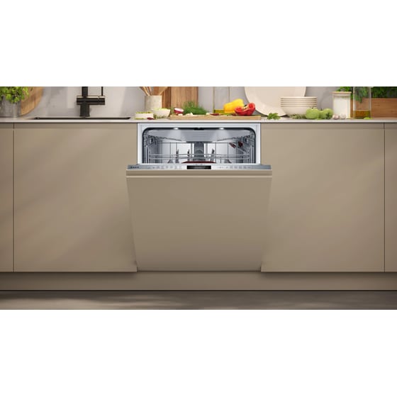 NEFF S197YCX07E για 14 Σερβίτσια Μπεζ Εντοιχιζόμενο Πλυντήριο Πιάτων image 9