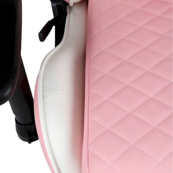 Gaming Καρέκλα Gembird GC-03-PW από Τεχνητό Δέρμα - Λευκό/ Ροζ image 11