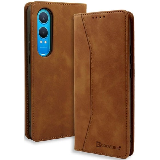 Θήκη OnePlus Nord CE4 Lite - Bodycell Book Case Πορτοφόλι - Brown image 0