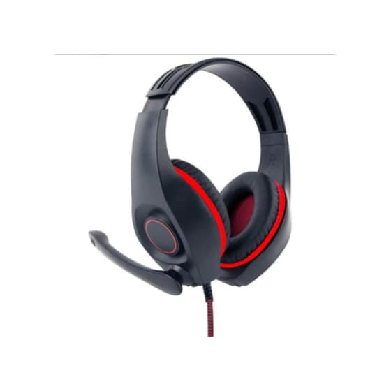 Gembird GHS-05 Gaming Ενσύρματα Ακουστικά 3.5mm - Μαύρα/Κόκκινα image 0