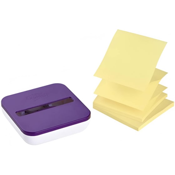 Σετ Κύβος Σημειώσεων Ζ και Βάση 3M Post-It 76x76 mm image 0