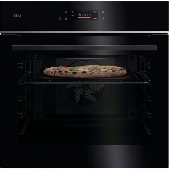 AEG TX7PB63FSB Pizza Expert 72 Lt Μαύρος Εντοιχιζόμενος Φούρνος Άνω Πάγκου image 0
