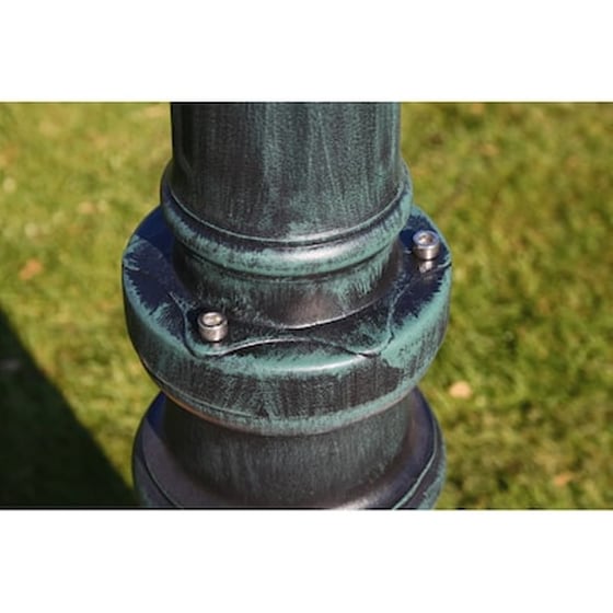 Vidaxl Preston Στύλος Φωτισμού Κήπου 2φωτος Πράσινος 215 Cm image 5