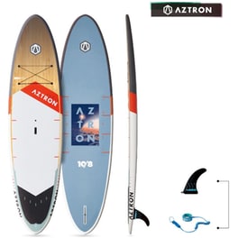 Συμπαγής Σανίδα SUP Aztron 325 x 82.5 -  Γαλάζιο