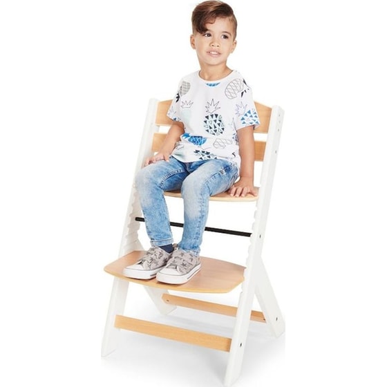Kinderkraft Καρεκλάκι Φαγητού Enock με Μαξιλαράκι - Γκρι image 6