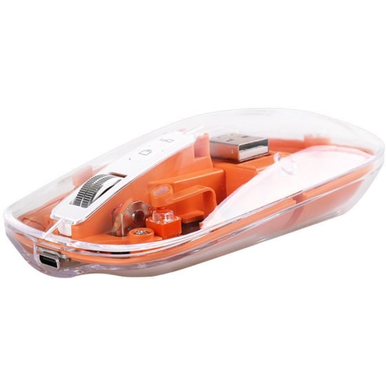 Nod Cyber Rechargeable Ασύρματο Ποντίκι Coral image 1