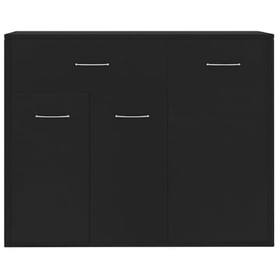 Vidaxl Μπουφές Μαύρος 88 X 30 X 70 Εκ. Από Μοριοσανίδα image 5