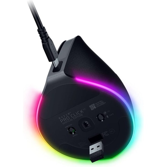 Razer Pro Click V2 Gaming Ασύρματο Ποντίκι - Μαύρο image 4