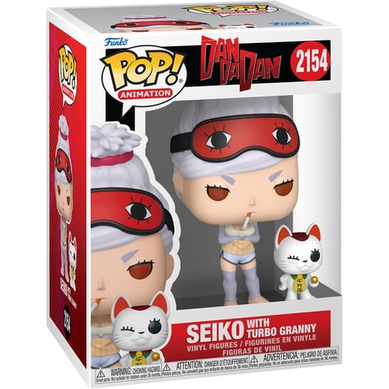 Funko Pop! Animation: Dan Da Dan - Seiko with Turbo Granny (Special Edition) #2154 Vinyl Figures image 1