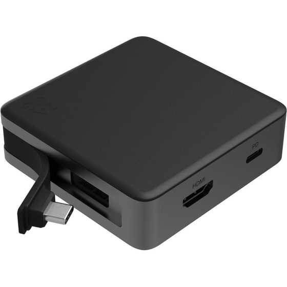 ZAGG USB Hub 4 θέσεων (1x USB-C PD, 1x USB-C, 1x USB-A, 1x HDMI) - Μαύρο image 3