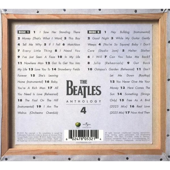 Anthology 4 (2CD / 2025) image 4