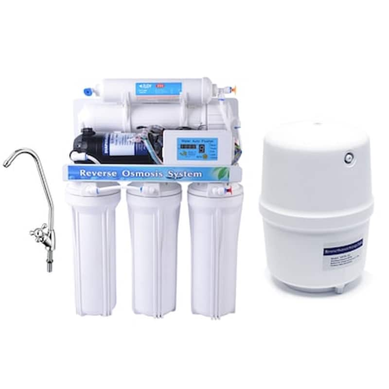 QWATERFILTERS Αντίστροφη Όσμωση Ro-5 Σταδίων Q-auto-tds + Αντλία