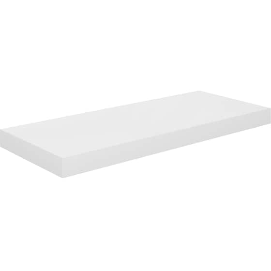 Ράφια Τοίχου VidaXL από MDF 60x23.5x3.8 cm 2 Τμχ - Λευκό/Γυαλιστερό image 2