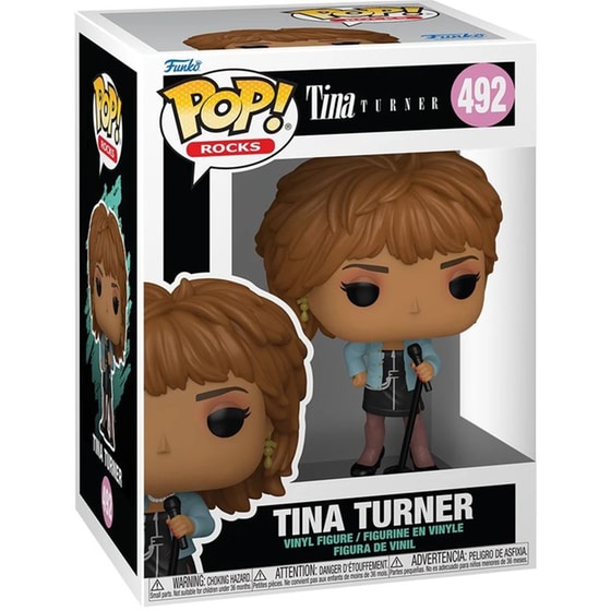 Funko Pop! Rocks: Tina Turner (What's Love) #492 Vinyl Figure image 1