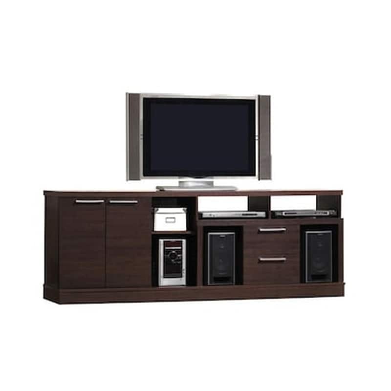 WOODWELL Έπιπλο Τηλεόρασης Analog Woodwell Μελαμίνη MDF 190x46x70cm - Καφέ