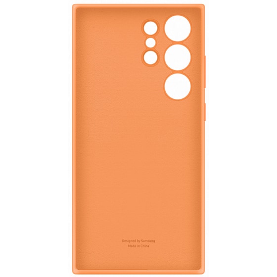 Θήκη Samsung Galaxy S23 Ultra - Samsung Silicone Cover - Orange image 4