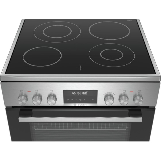 Ηλεκτρική Κουζίνα Κεραμική BOSCH HKS79W250 63 Lt - Inox image 1