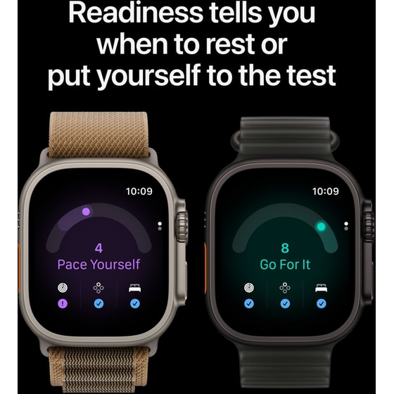 Apple Watch Ultra 4 GPS + Cellular 49mm Natural Titanium Case with Natural Titanium Milanese Loop - M image 3