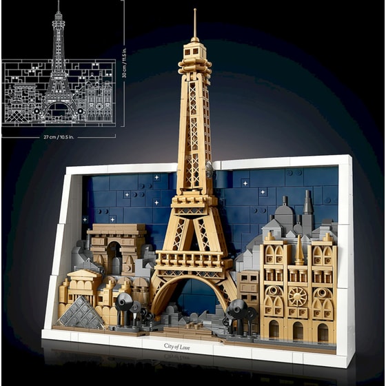 LEGO® Architecture Παρίσι – Η Πόλη του Έρωτα (21064) image 3