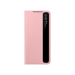 Θήκη Samsung Galaxy S21 Clear View Cover - Ροζ