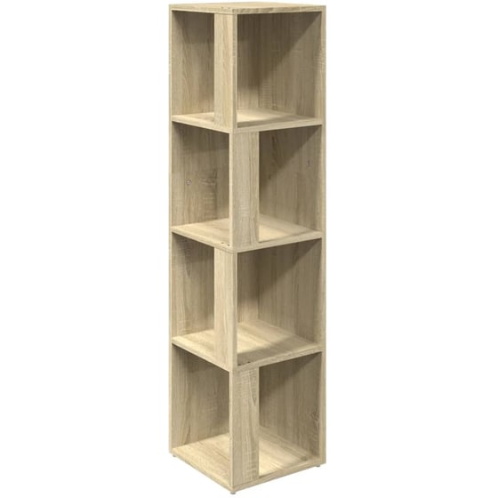 Ραφιέρα VidaXL Γωνιακή από Μοριοσανίδα 33x33x132 cm - Sonoma Oak image 0