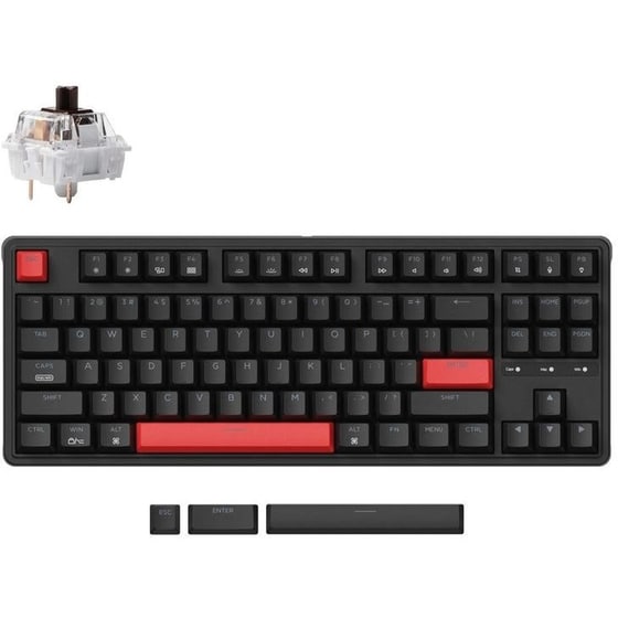 Keychron C3P-H3 Gaming Πληκτρολόγιο με Custom Brown (US) image 0